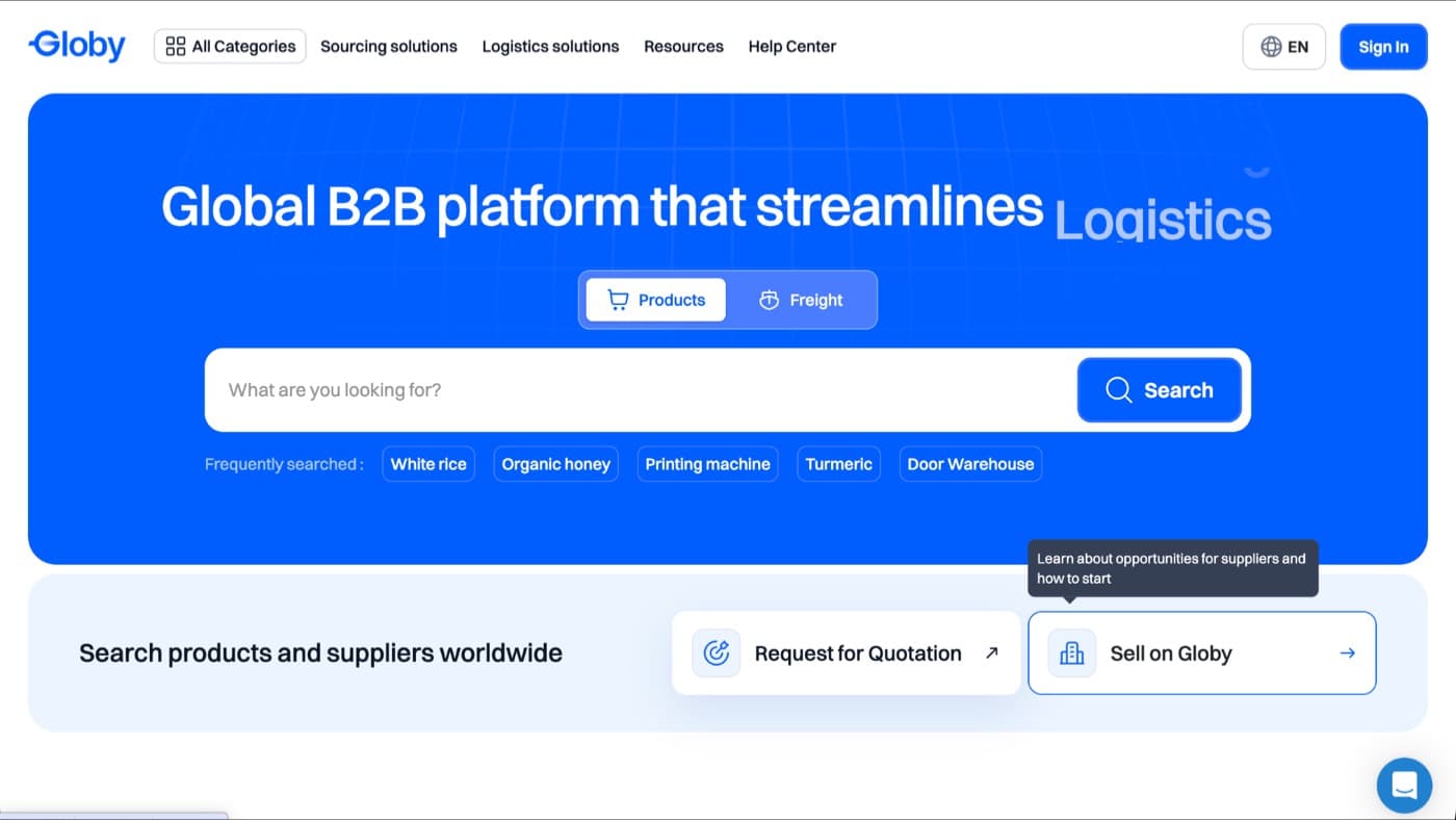 Globy product screenshot